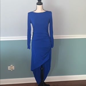 Bebe blue dress